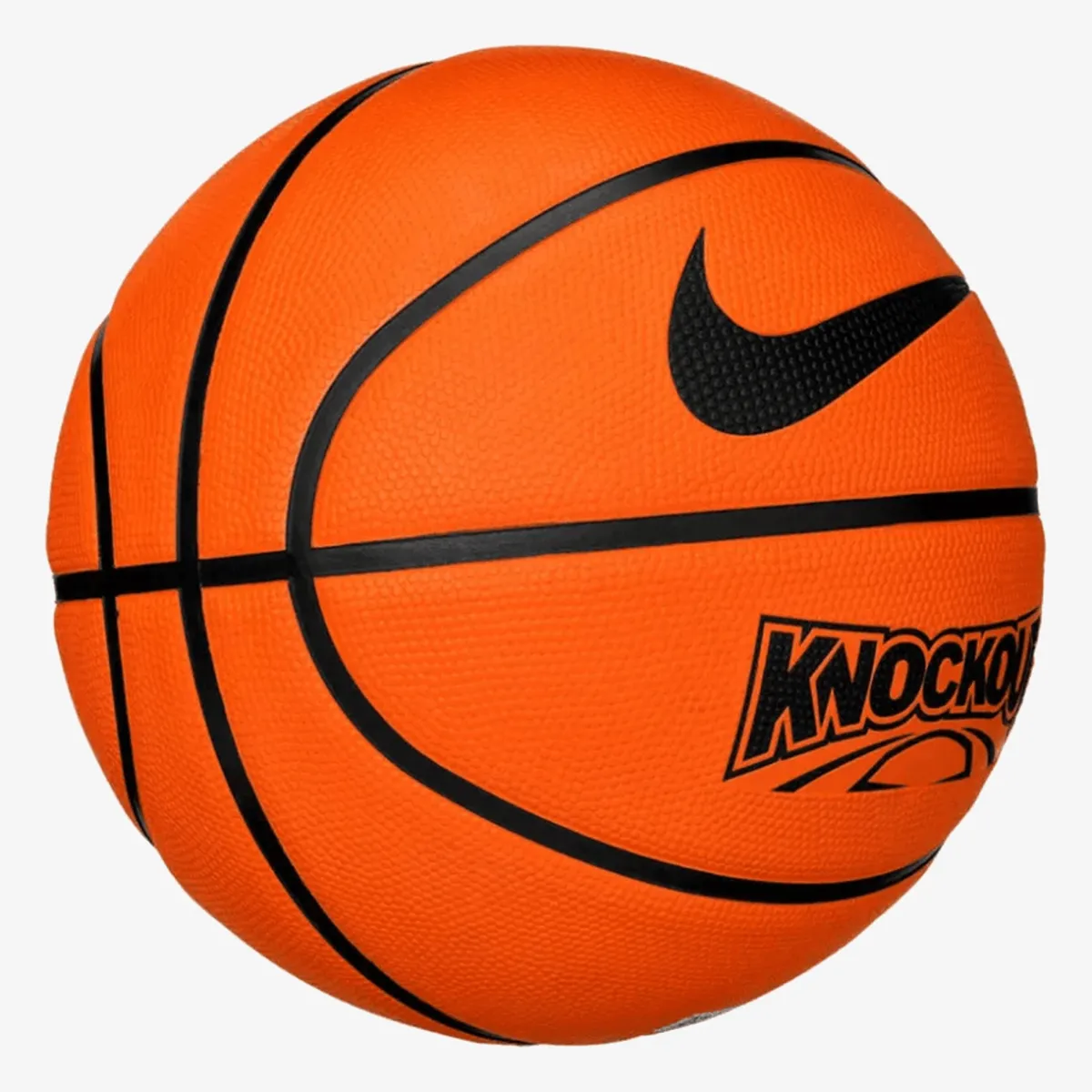 NIKE Lopta NIKE KNOCKOUT DEFLATED AMBER/BLACK/BLACK 