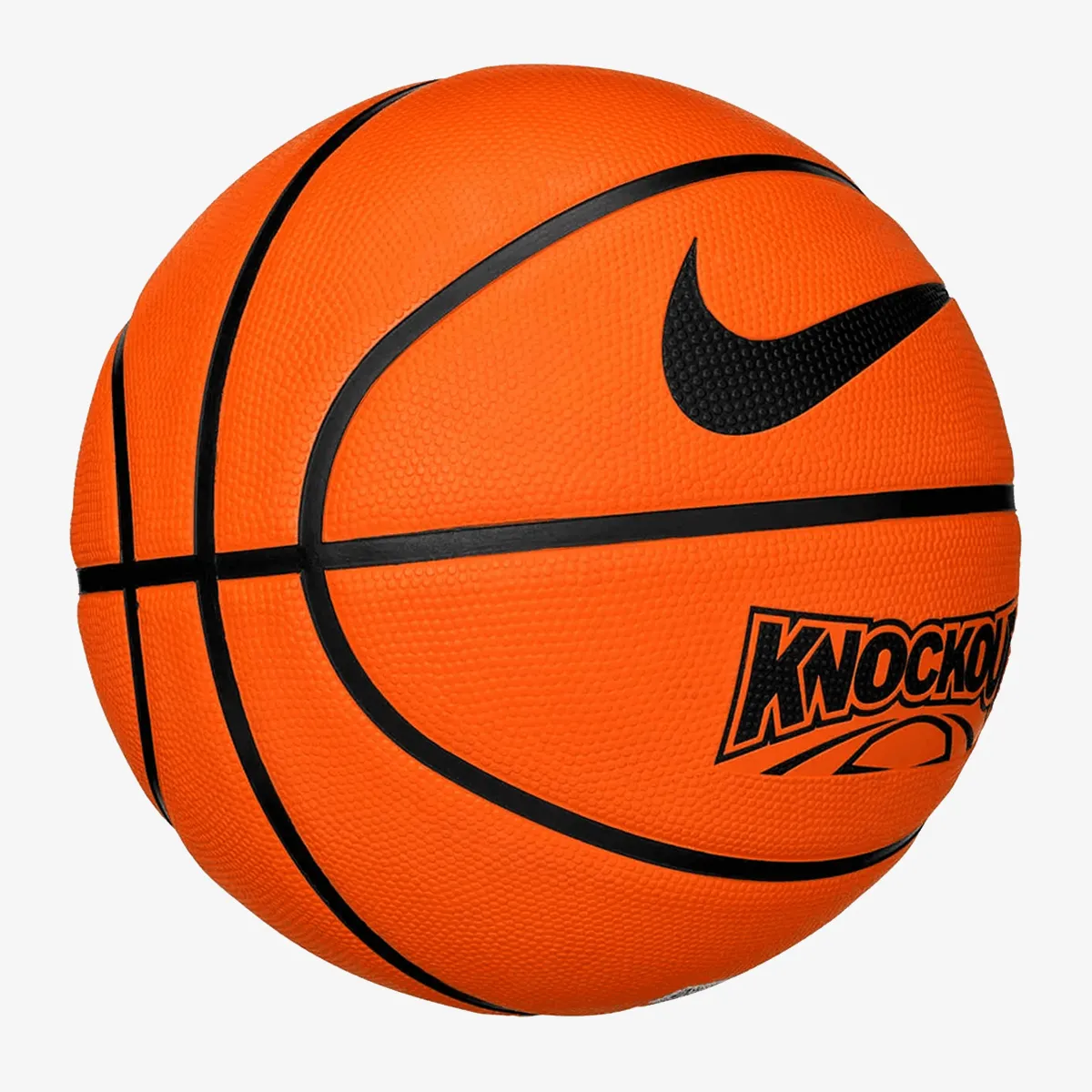 NIKE Lopta NIKE KNOCKOUT DEFLATED AMBER/BLACK/BLACK