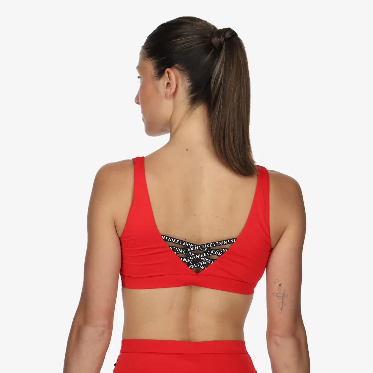 NIKE Bikini Scoop Neck Bikini Top 