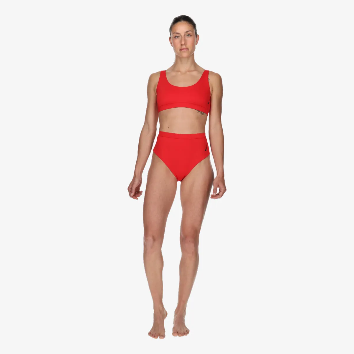 NIKE Bikini Scoop Neck Bikini Top 