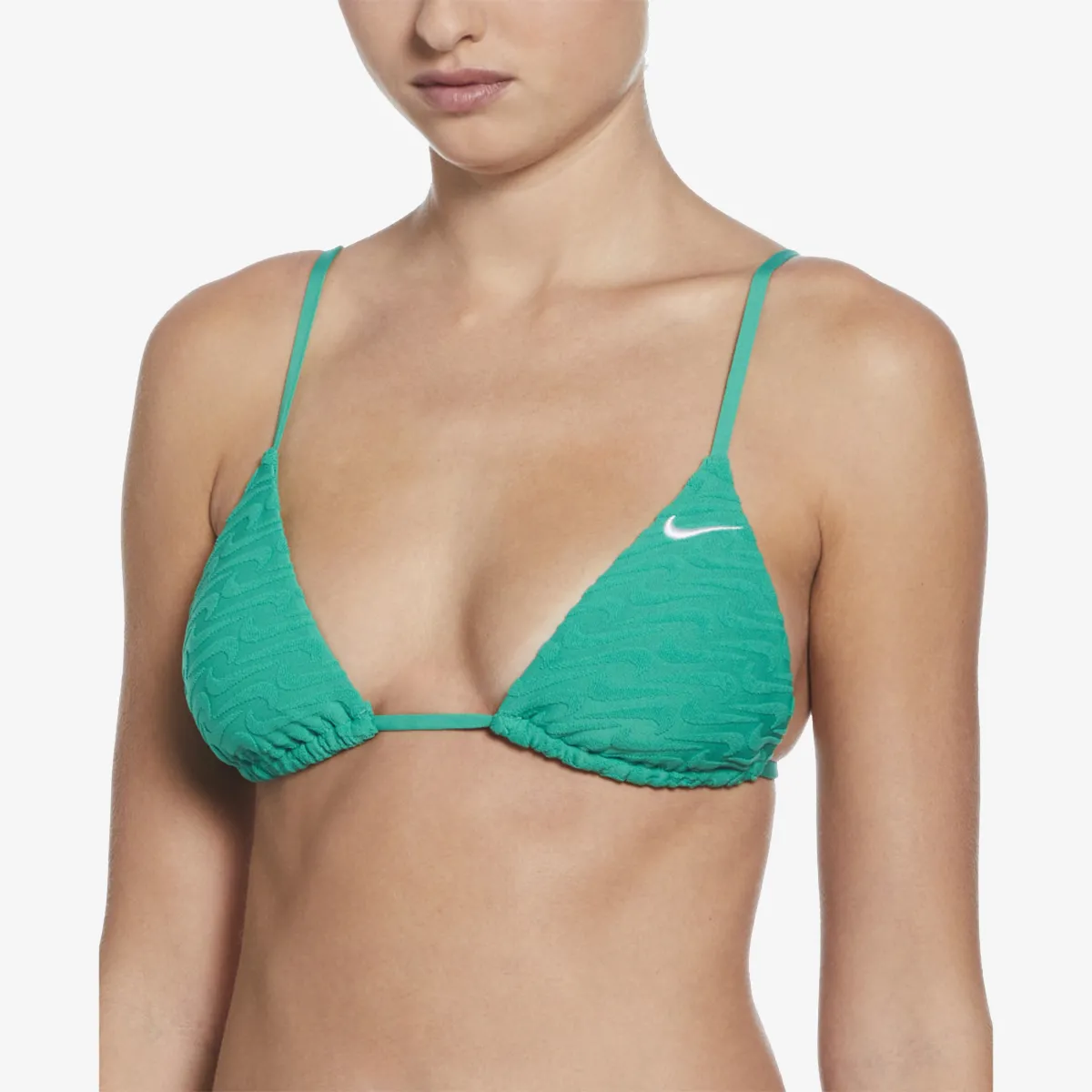 NIKE Bikini Terry Triangle Bikini Top 