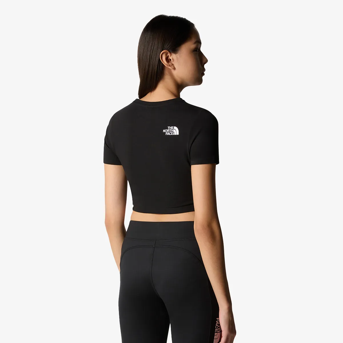 THE NORTH FACE T-Shirt W S/S ESSENTIAL CROPPED SLIM TEE 