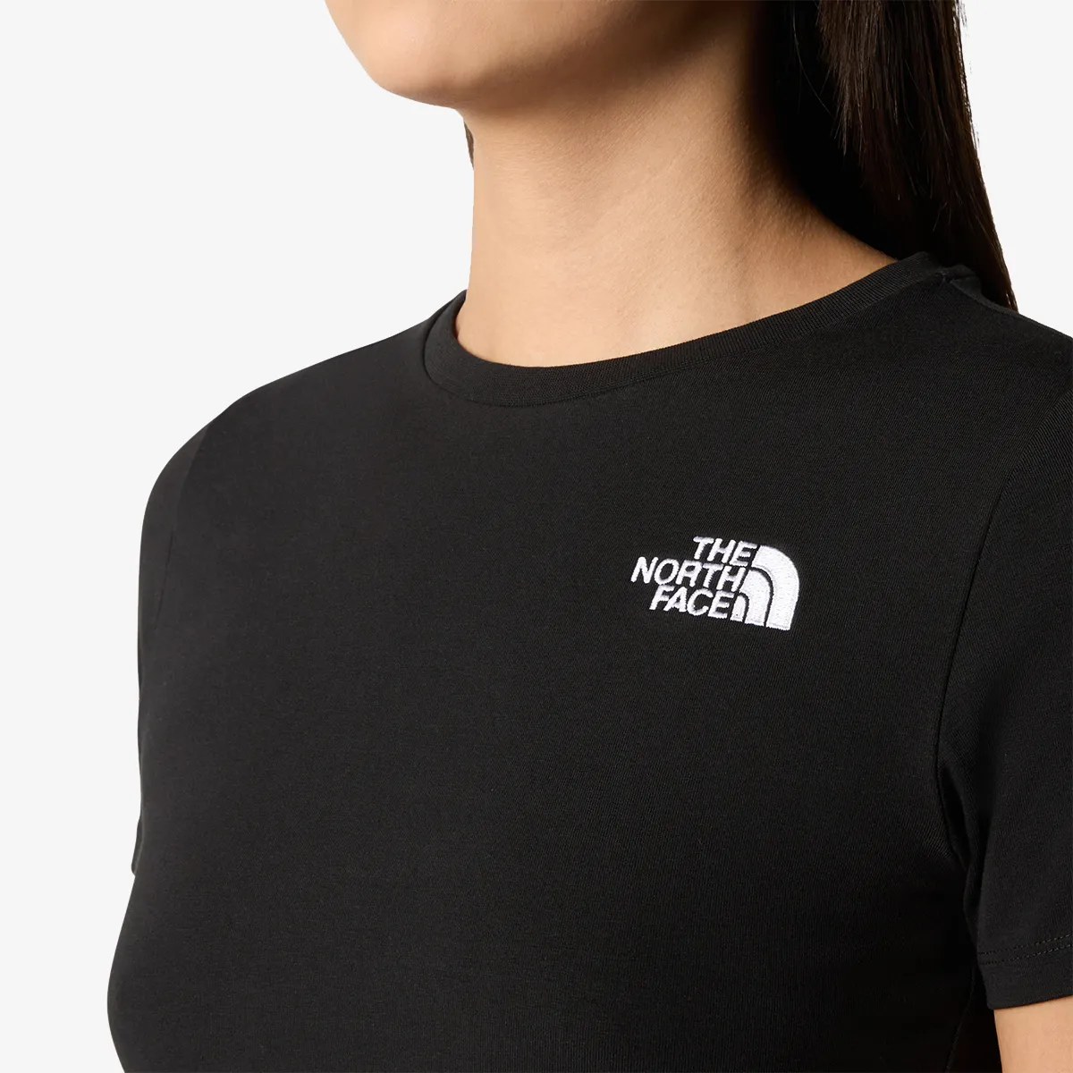 THE NORTH FACE T-Shirt W S/S ESSENTIAL CROPPED SLIM TEE 