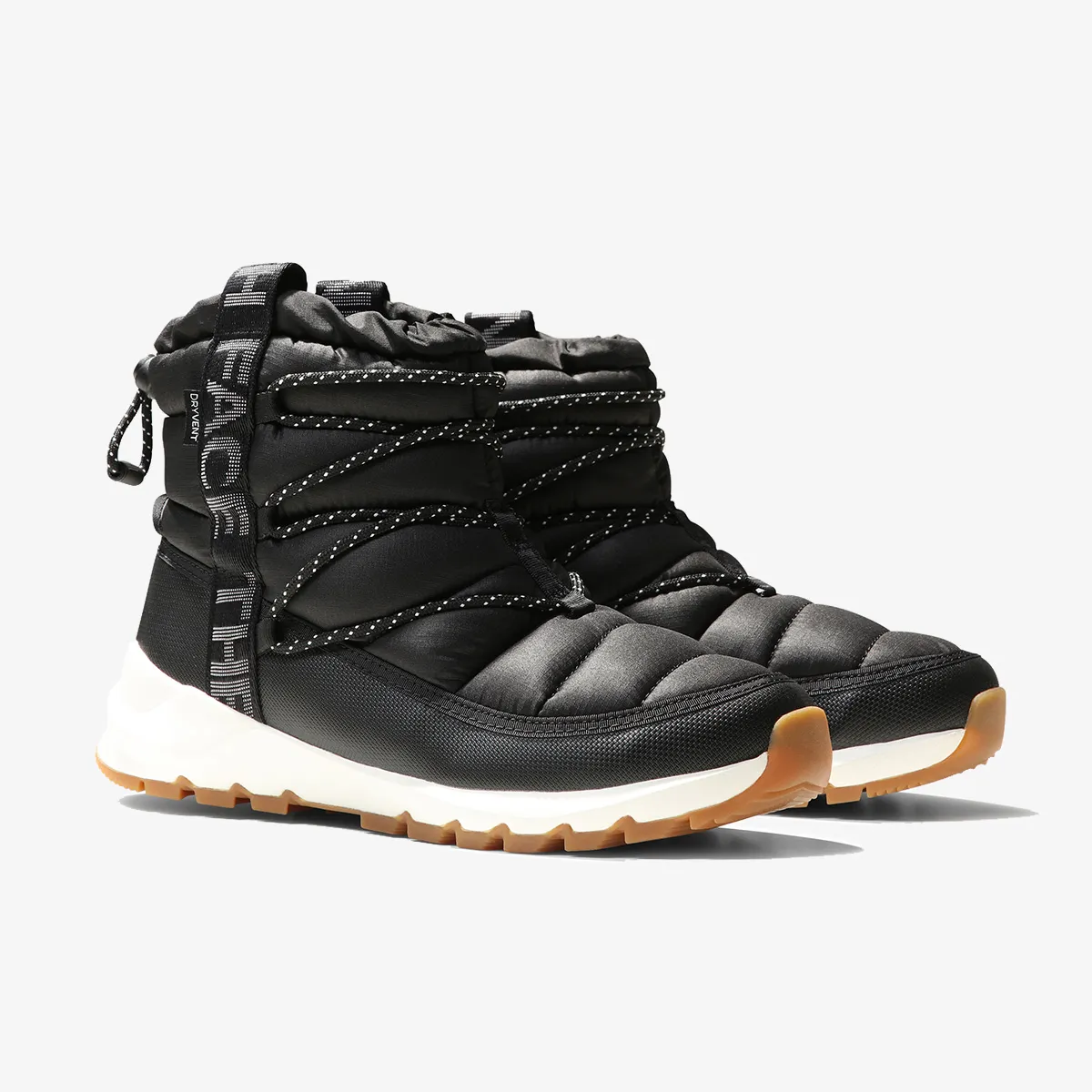 THE NORTH FACE Čizme W THERMOBALL LACE UP WP TNF BLACK/GARDEN