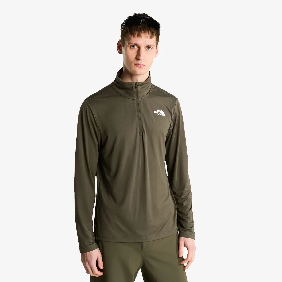 THE NORTH FACE T-Shirt M 24/7 1/4 ZIP TEE 