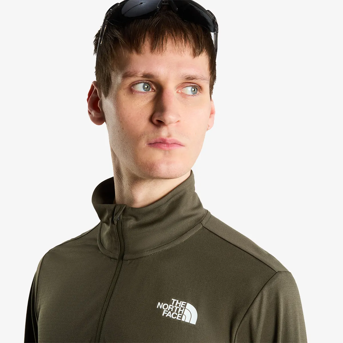 THE NORTH FACE T-Shirt M 24/7 1/4 ZIP TEE 