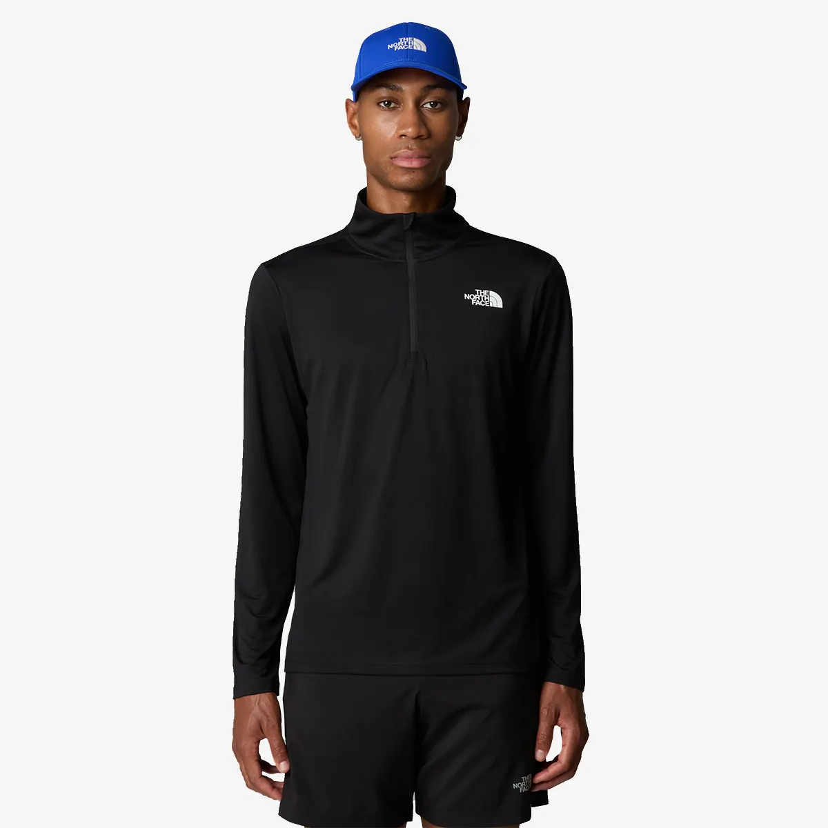 THE NORTH FACE T-Shirt M 24/7 1/4 ZIP TEE 