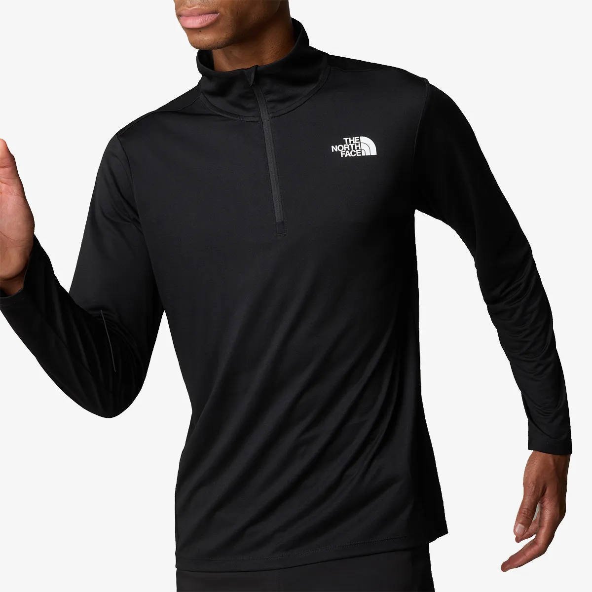 THE NORTH FACE T-Shirt M 24/7 1/4 ZIP TEE 