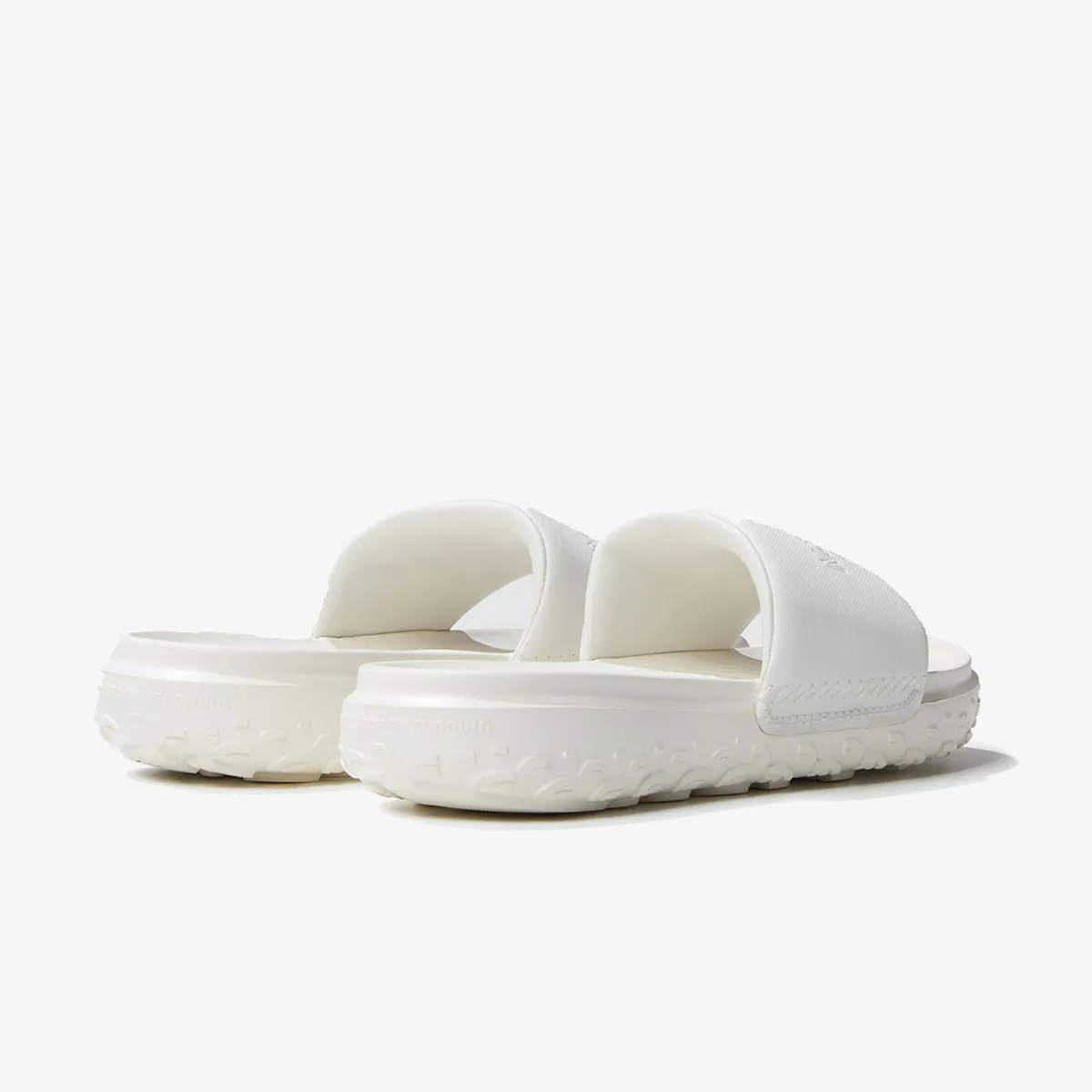 THE NORTH FACE Papuče W NEVER STOP CUSH SLIDE WHITE DUNE/WHITE 
