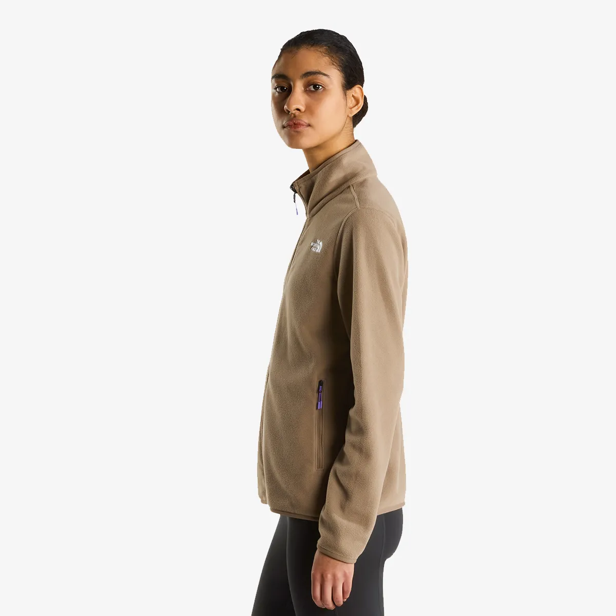 THE NORTH FACE Majica s kapuljačom s patentom W GLACIER FLEECE JACKET