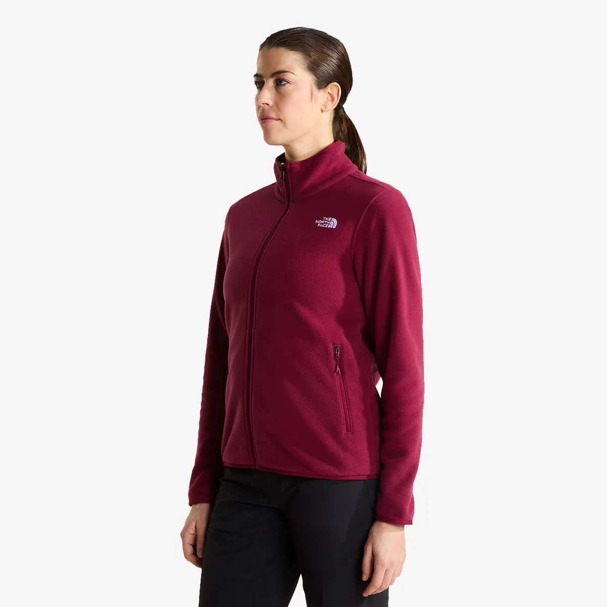 THE NORTH FACE Majica s kapuljačom s patentom W GLACIER FLEECE JACKET