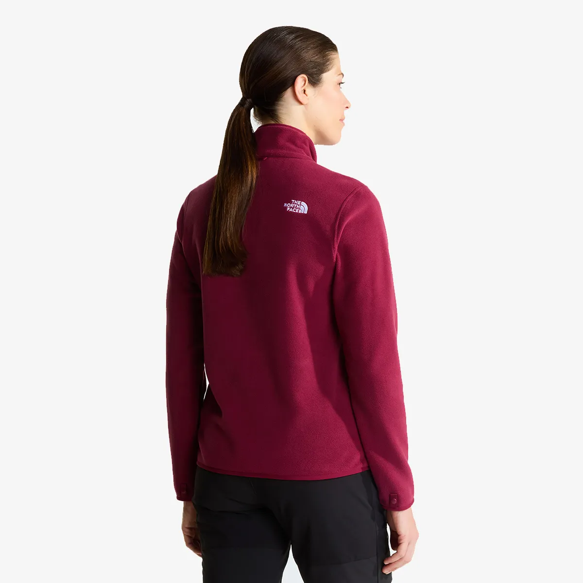 THE NORTH FACE Majica s kapuljačom s patentom W GLACIER FLEECE JACKET