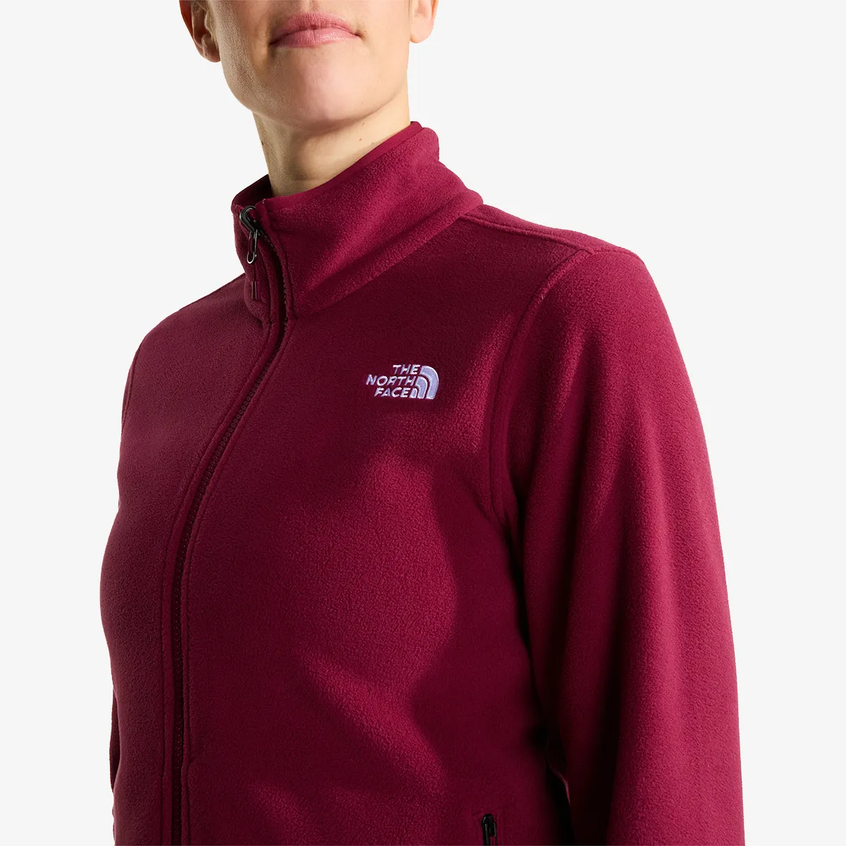 THE NORTH FACE Majica s kapuljačom s patentom W GLACIER FLEECE JACKET