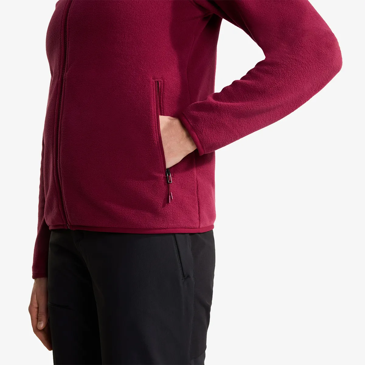 THE NORTH FACE Majica s kapuljačom s patentom W GLACIER FLEECE JACKET