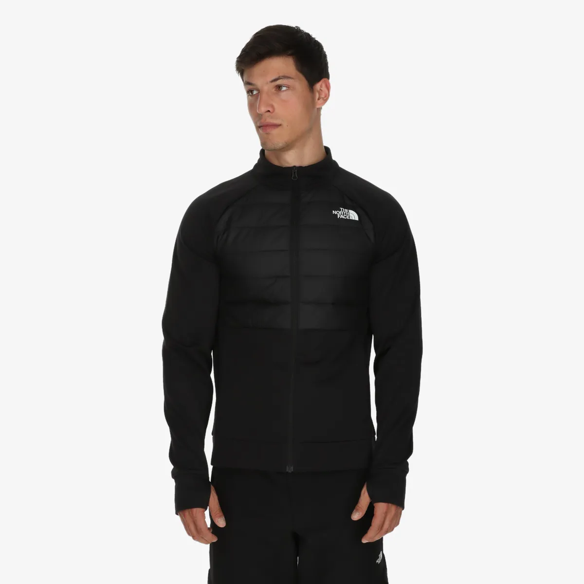 THE NORTH FACE Majica s kapuljačom s patentom M REAXION 2.0 FLEECE HYBRID FULL ZIP JAC 