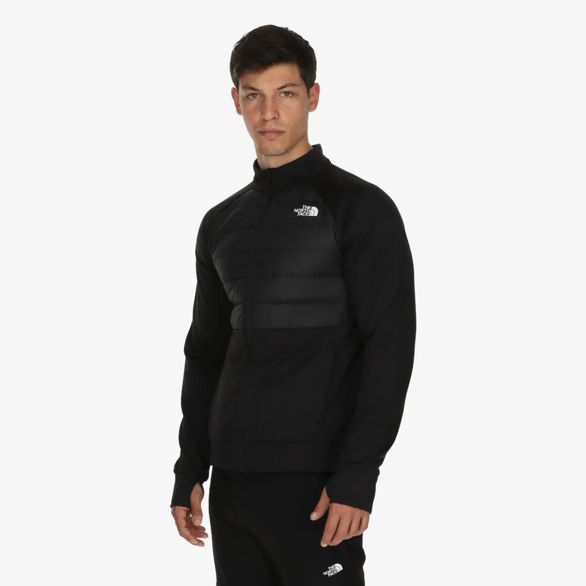 THE NORTH FACE Majica s kapuljačom s patentom M REAXION 2.0 FLEECE HYBRID FULL ZIP JAC 