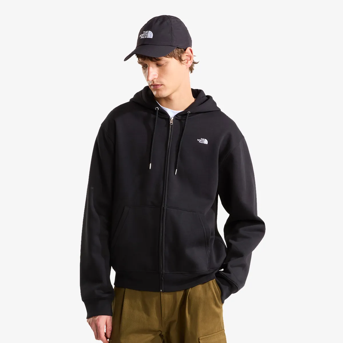 THE NORTH FACE Majica s kapuljačom s patentom M TNF ESSENTIAL SIMPLE DOME RLX FULL ZIP 