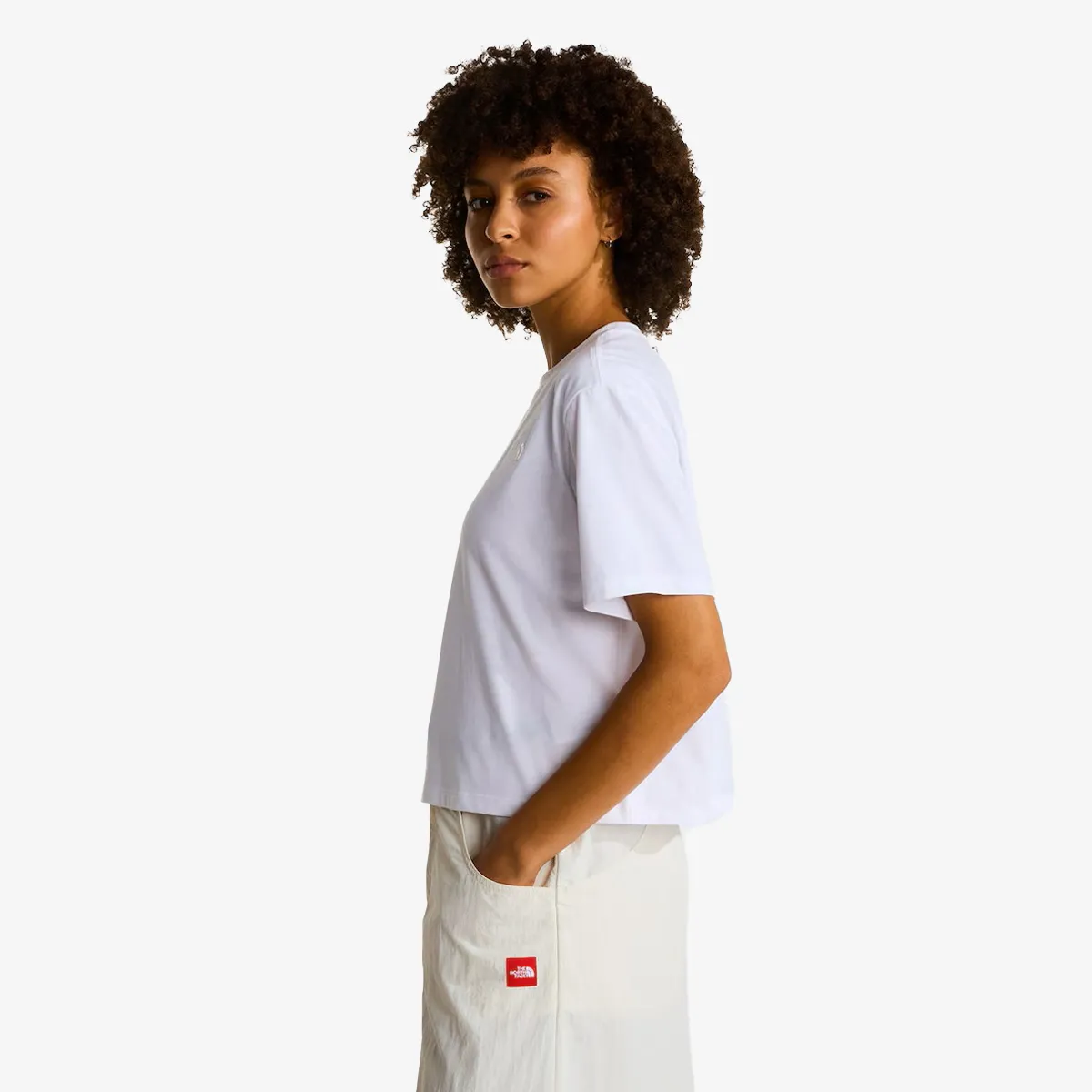 THE NORTH FACE T-Shirt EVOLUTION SIMPLE DOME CROP RLX SS TEE