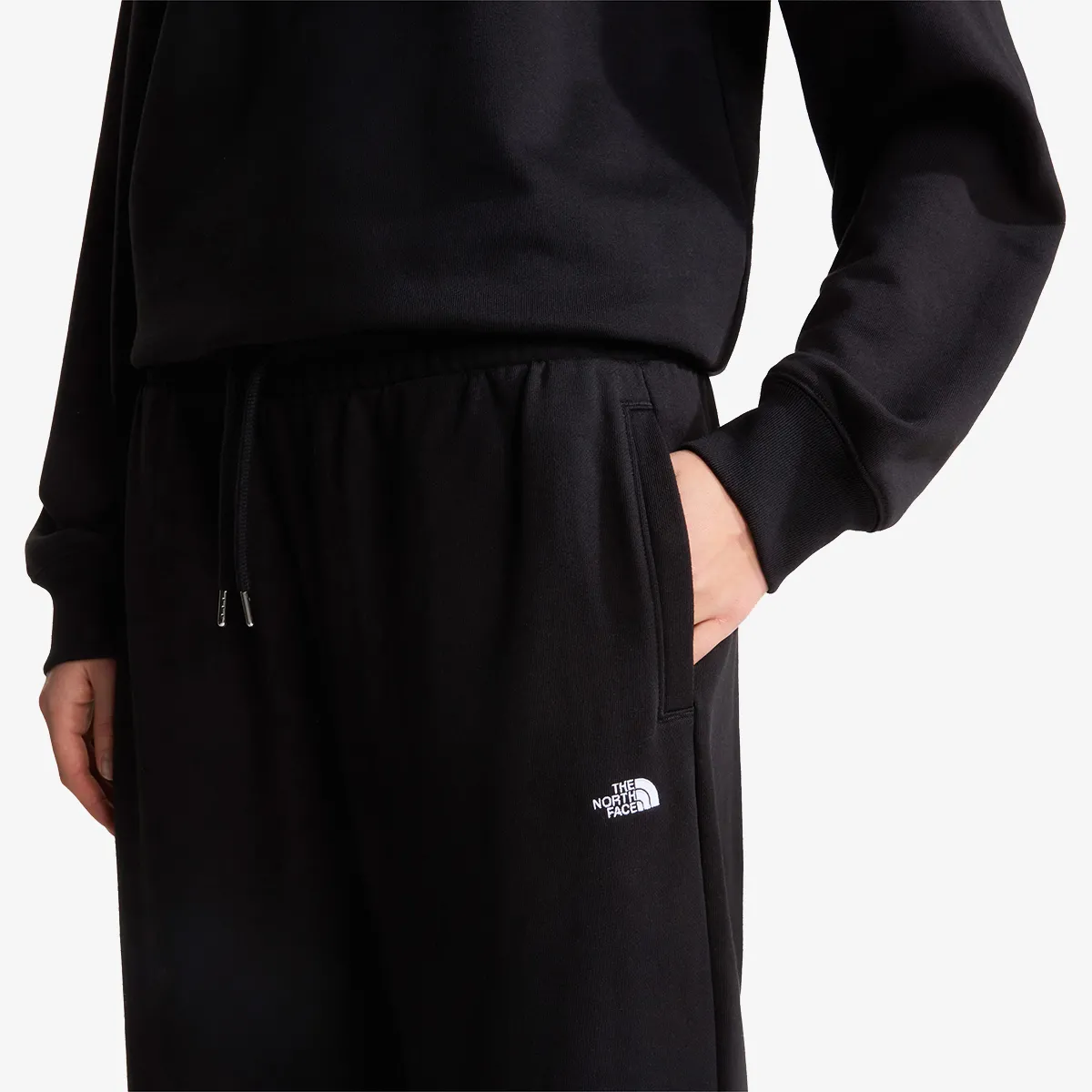 THE NORTH FACE Hlače W TNF ESSENTIAL TERRY SIMPLE DOME RELAXE