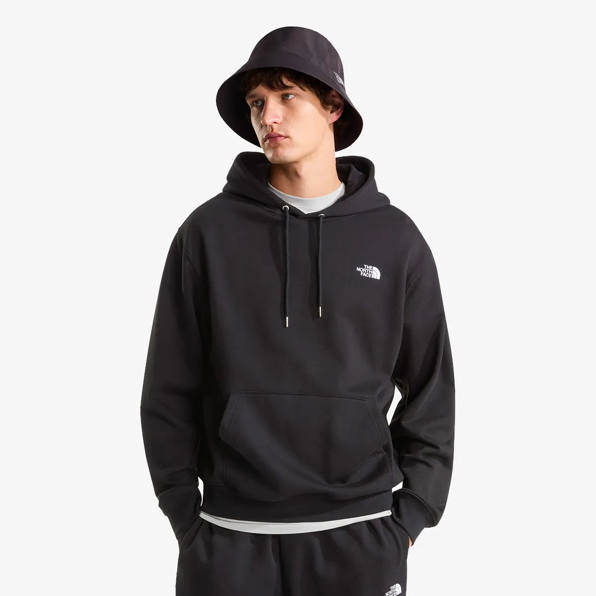 THE NORTH FACE Majica s kapuljačom M TNF ESSENTIAL TERRY SIMPLE DOME RELAXE 