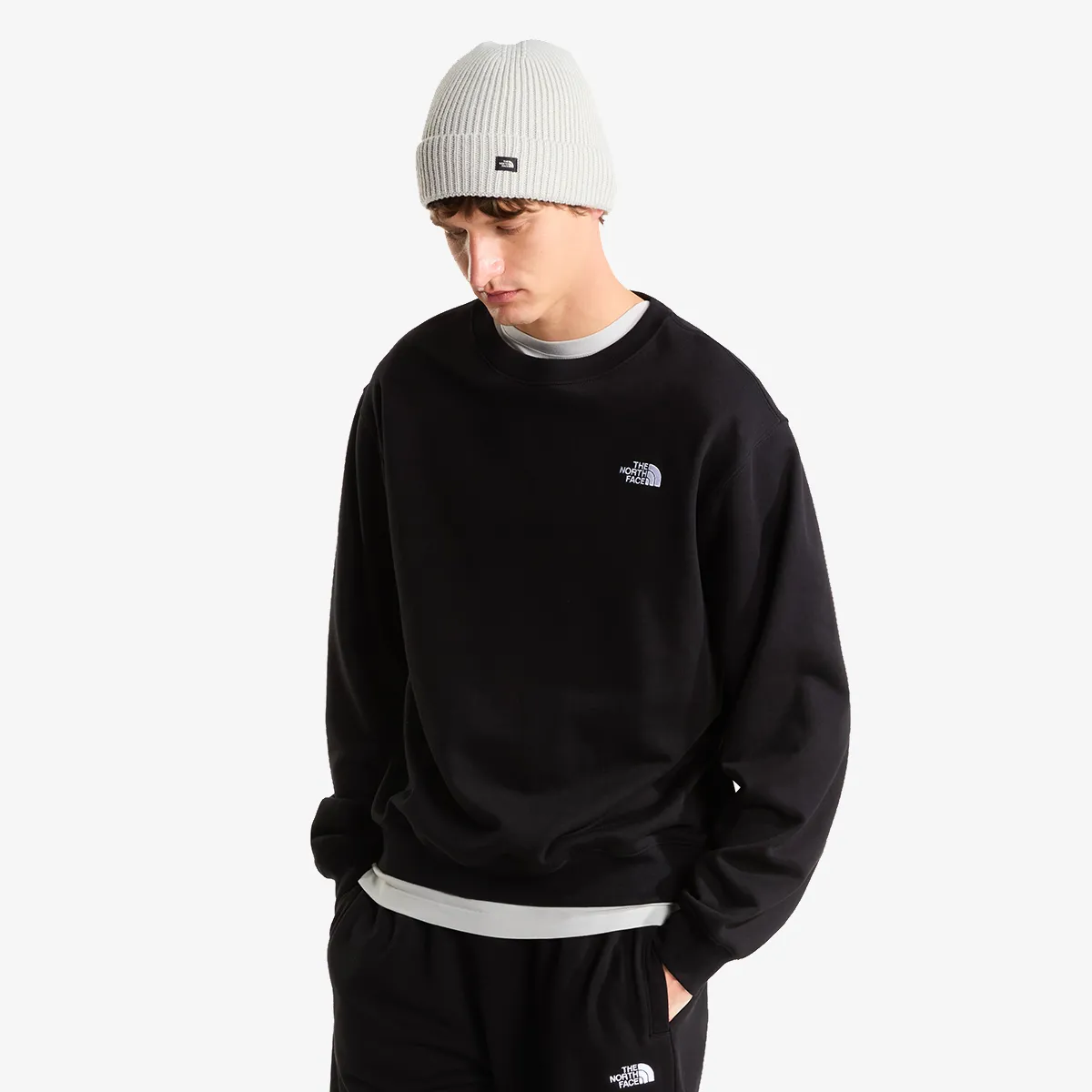 THE NORTH FACE Majica s kapuljačom M TNF ESSENTIAL TERRY SIMPLE DOME RELAXE 