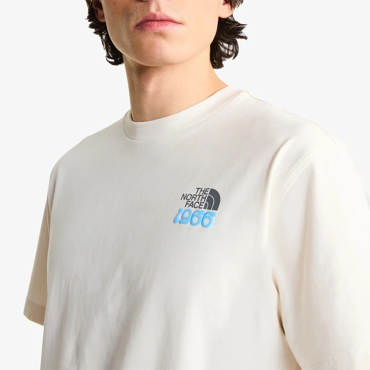 THE NORTH FACE T-Shirt M 1966 FLORA RELAXED SHORT SLEEVE TEE-GR 