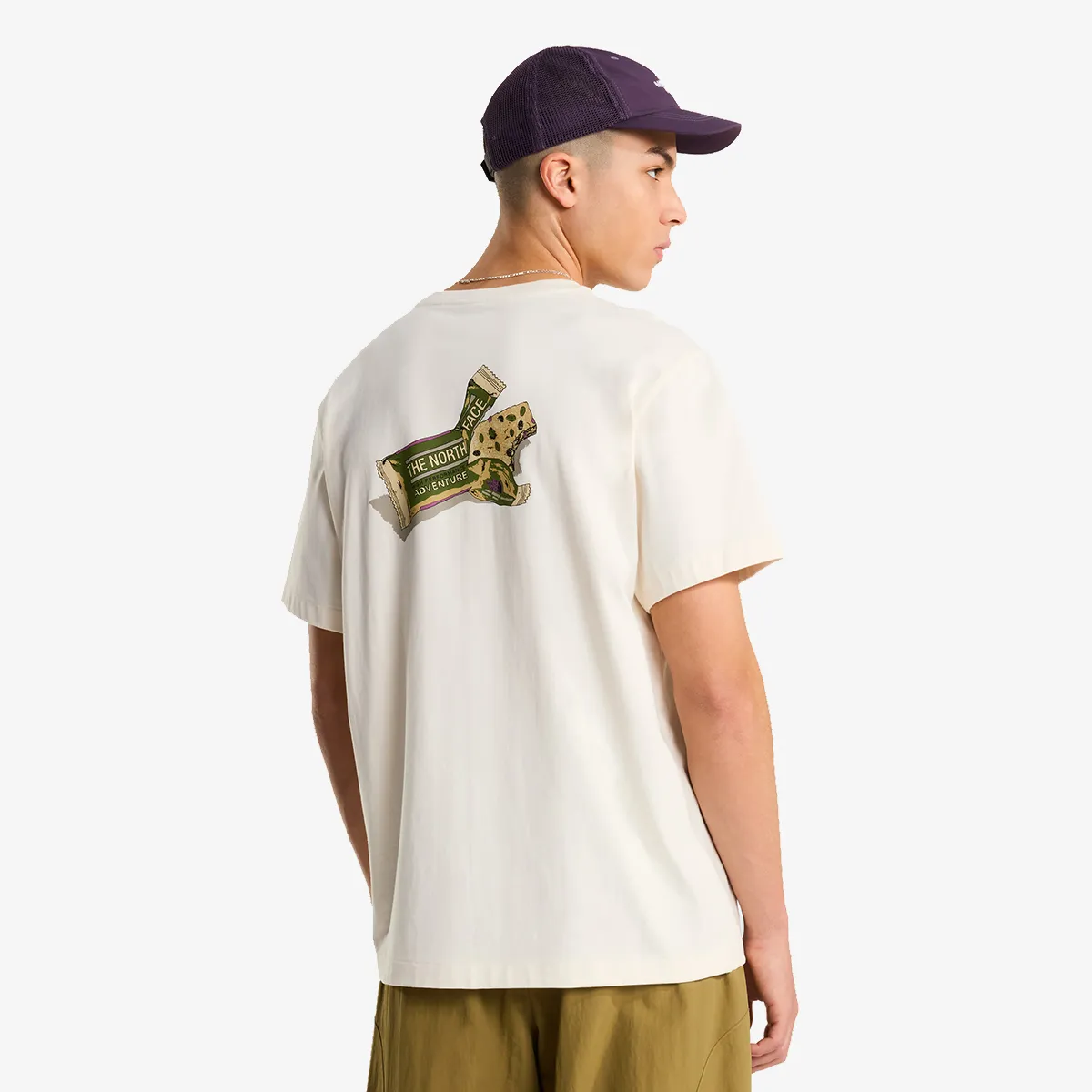 THE NORTH FACE T-Shirt M TNF SNACK RELAXED SHORT SLEEVE TEE-GR