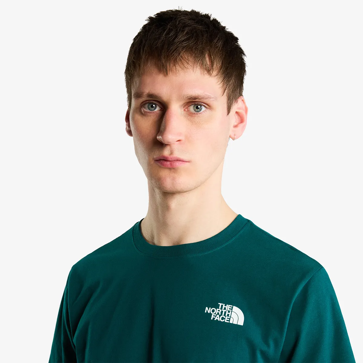THE NORTH FACE T-Shirt M MOUNTAIN SKETCH REGULAR SHORT SLEEVE