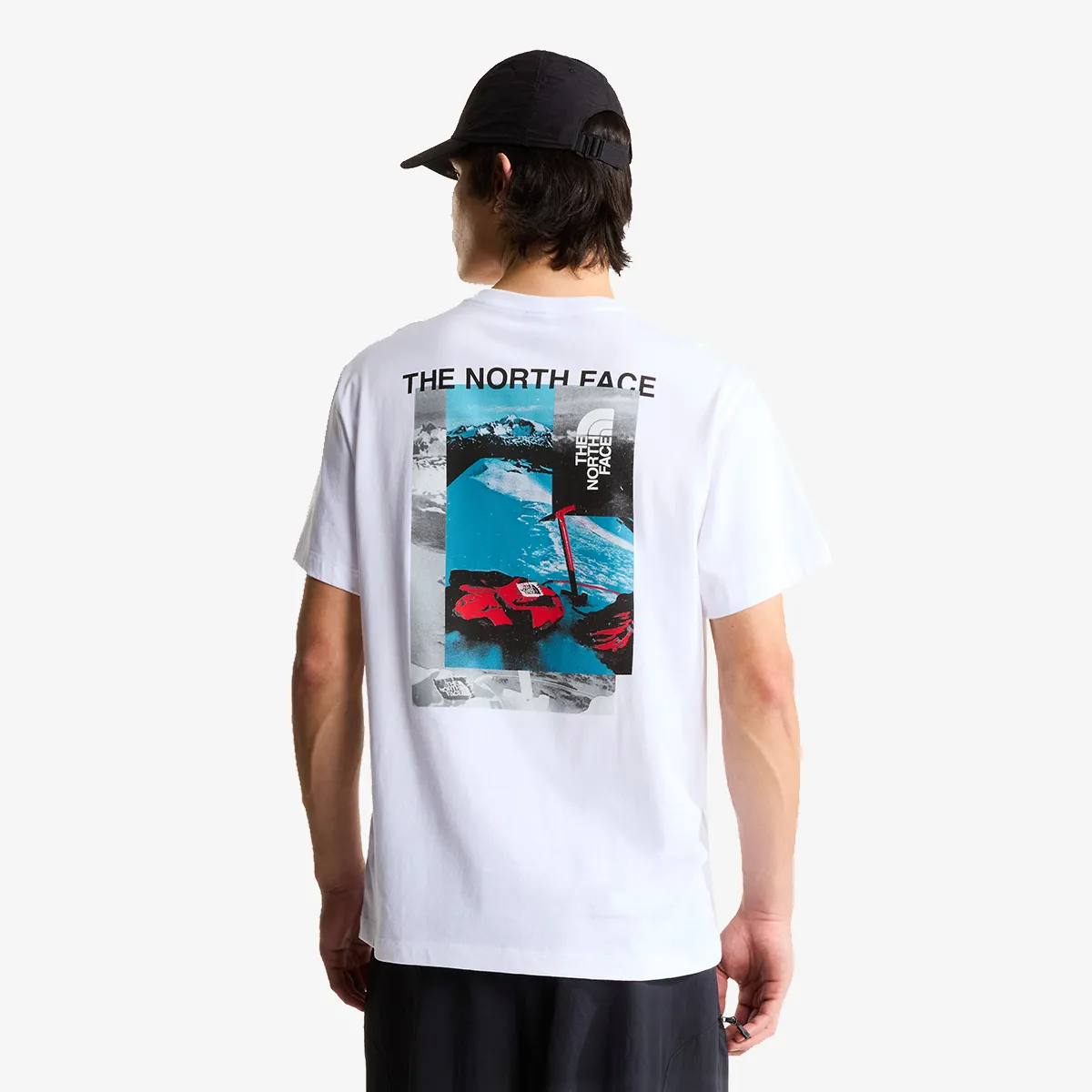 THE NORTH FACE T-Shirt M APEX '75 COLLAGE RELAXED SS TEE