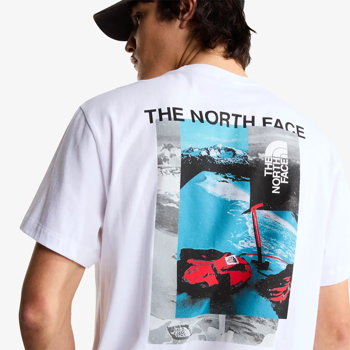 THE NORTH FACE T-Shirt M APEX '75 COLLAGE RELAXED SS TEE