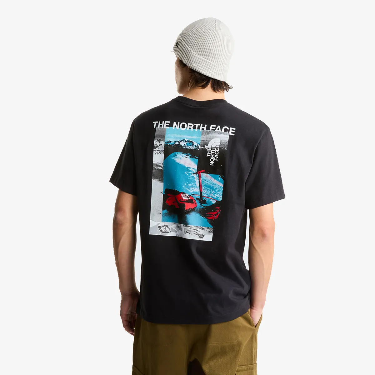 THE NORTH FACE T-Shirt M APEX '75 COLLAGE RELAXED SS TEE