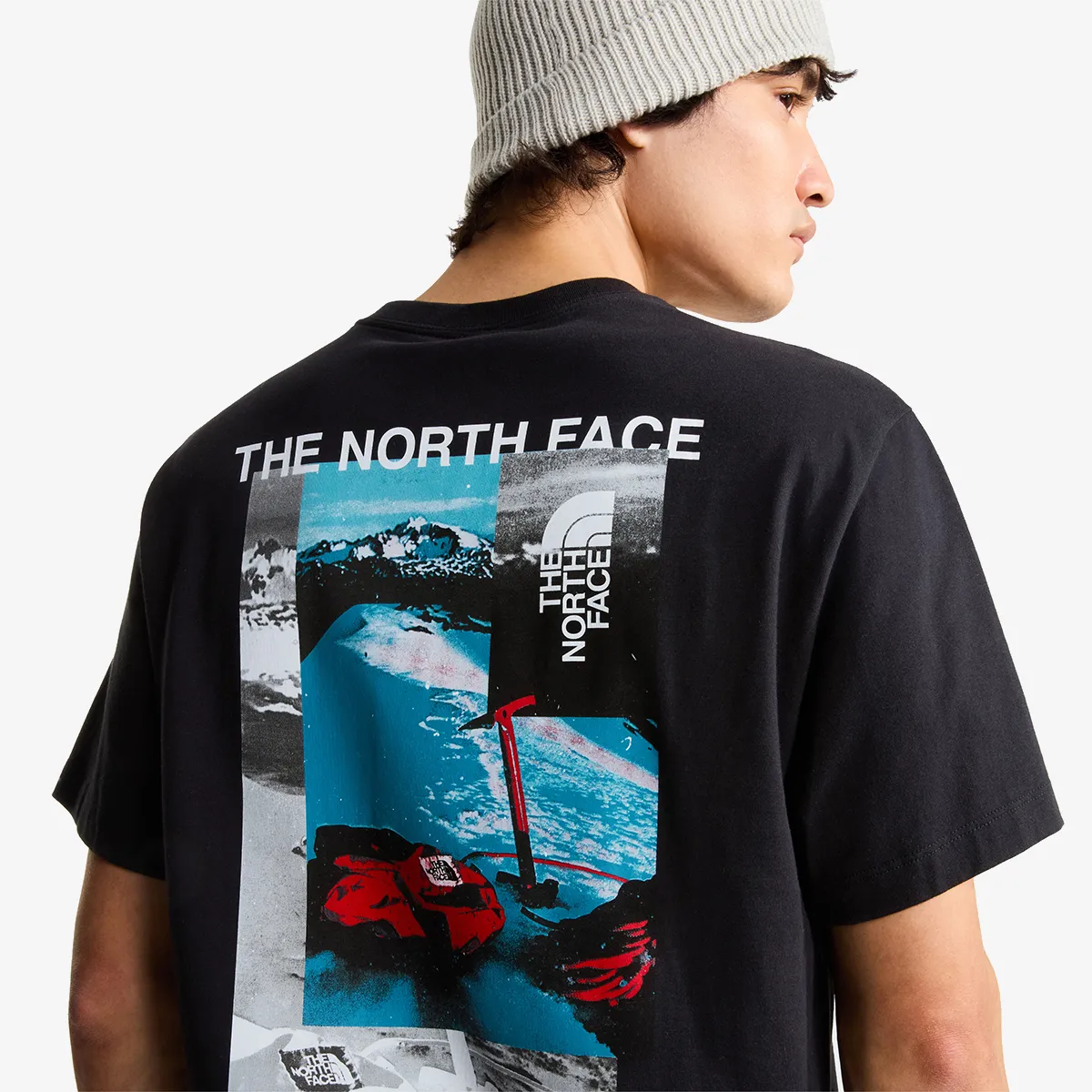 THE NORTH FACE T-Shirt M APEX '75 COLLAGE RELAXED SS TEE
