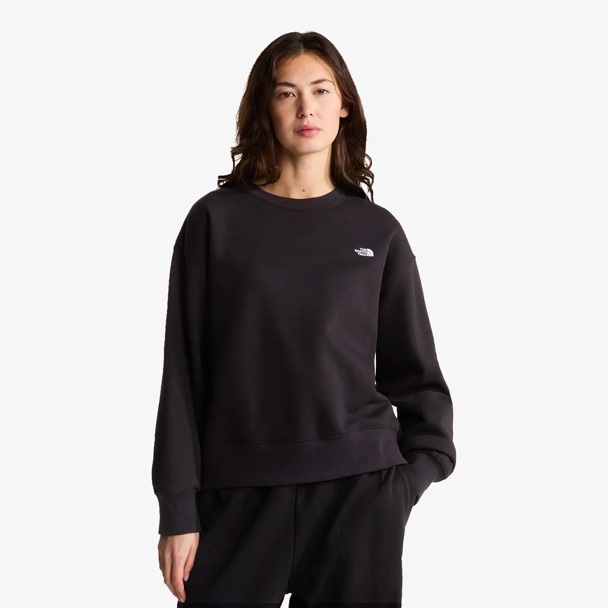 THE NORTH FACE Majica bez kragne W TNF ESSENTIAL SIMPLE DOME BOXY OS CREW 