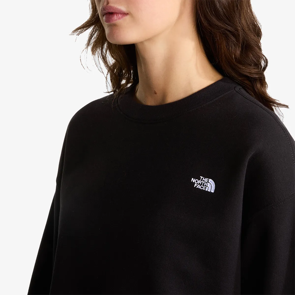 THE NORTH FACE Majica bez kragne W TNF ESSENTIAL SIMPLE DOME BOXY OS CREW 