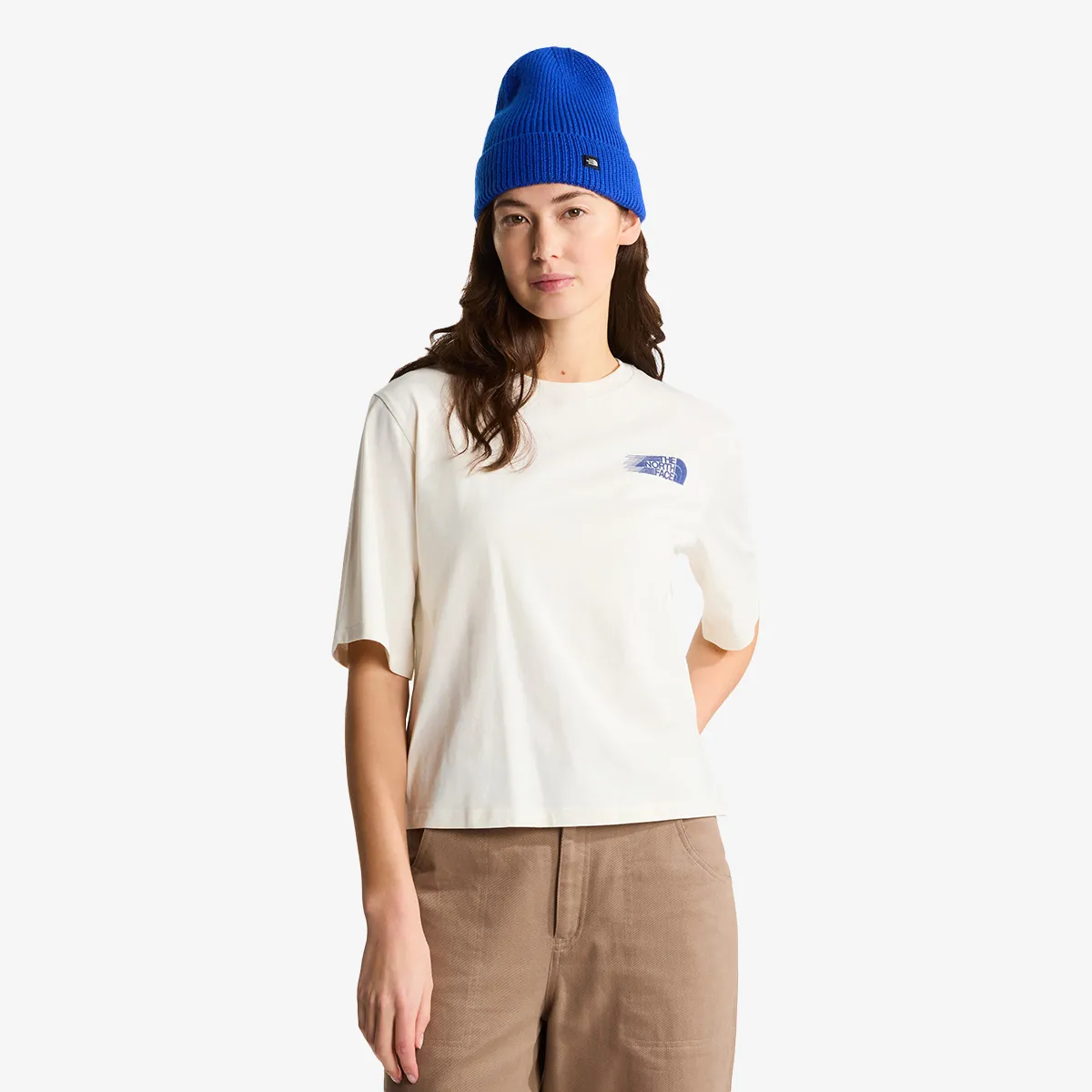THE NORTH FACE T-Shirt W RETRO TRAIL BOXY SS TEE-GRAPHIC 