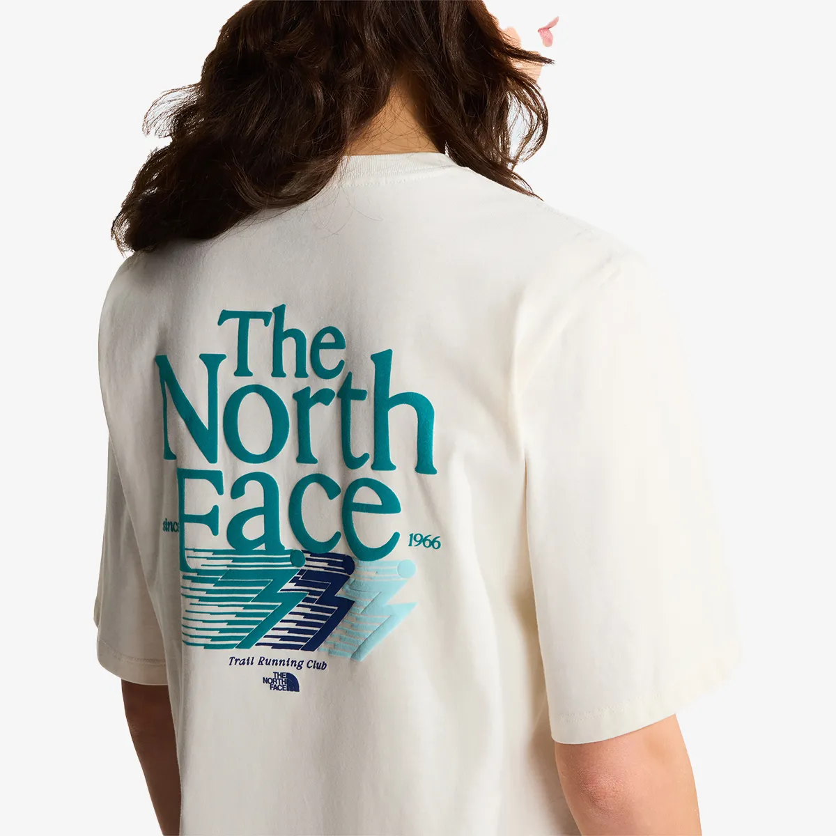 THE NORTH FACE T-Shirt W RETRO TRAIL BOXY SS TEE-GRAPHIC 
