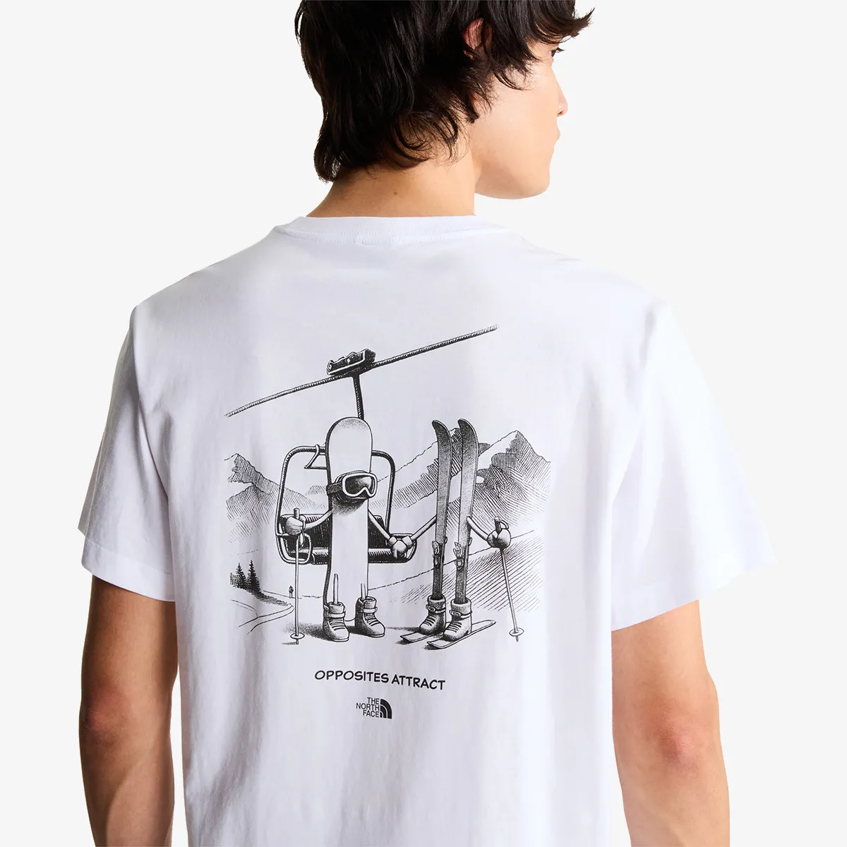 THE NORTH FACE T-Shirt U OPPOSITES ATTRACT RLX SS TEE-GRAPHIC