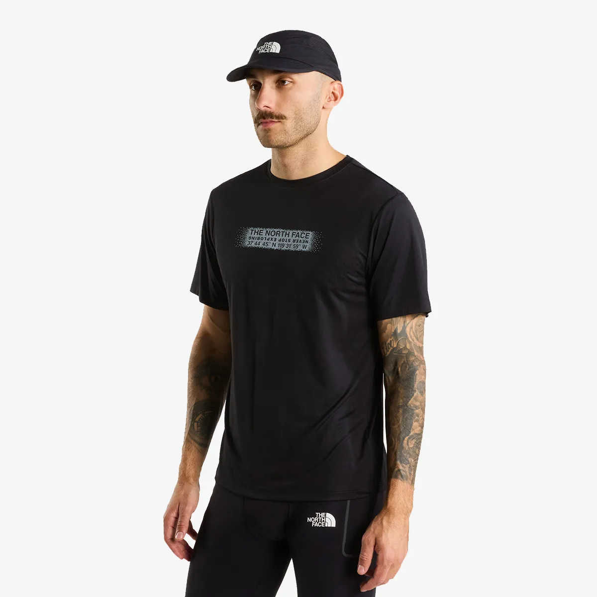 THE NORTH FACE T-Shirt M 24/7 T-SHIRT REFLECTIVE SEED - GRAPHIC