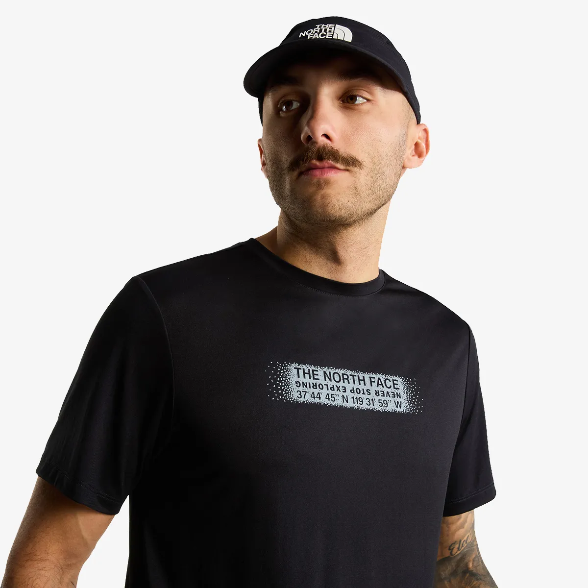 THE NORTH FACE T-Shirt M 24/7 T-SHIRT REFLECTIVE SEED - GRAPHIC