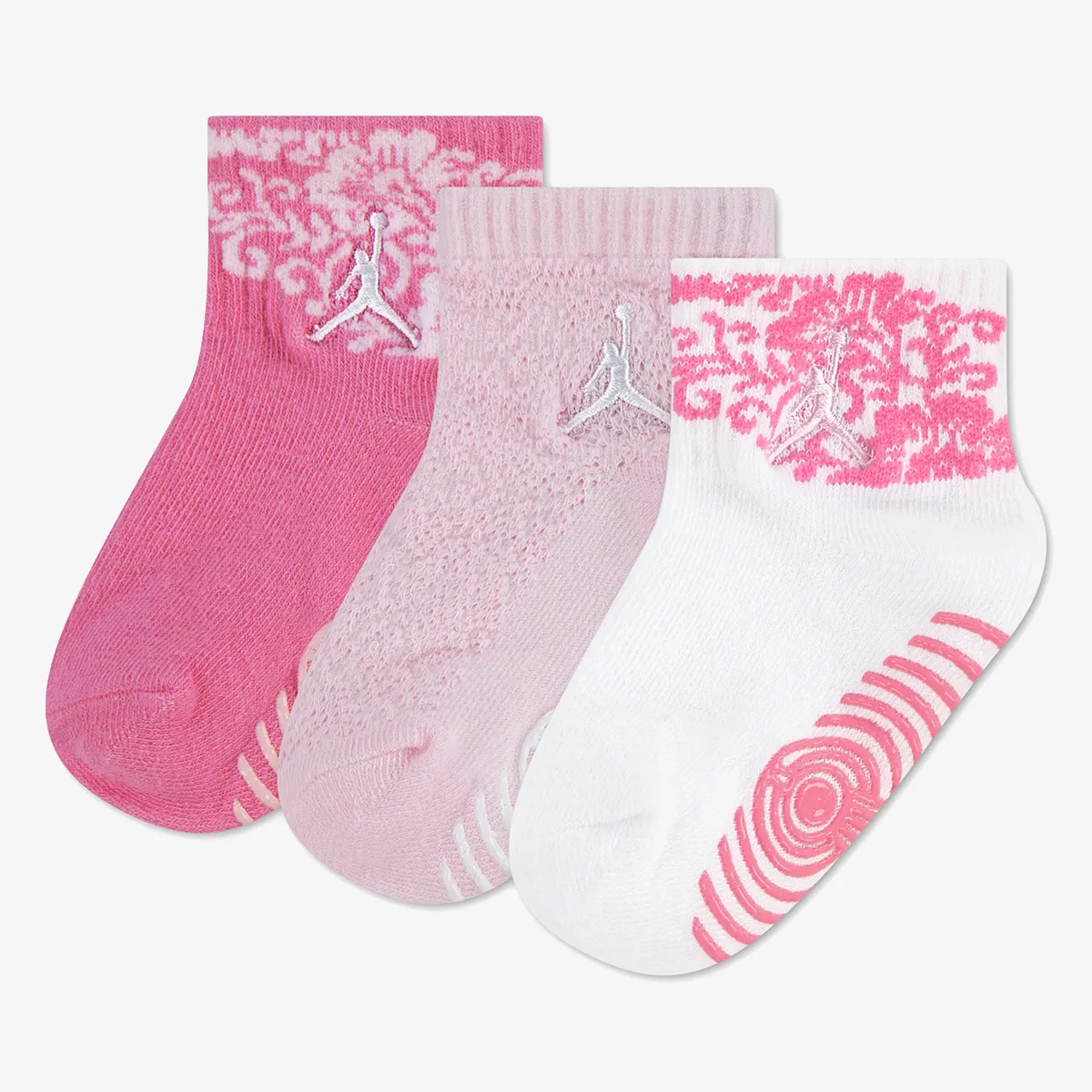 JORDAN Čarape JHG IFNT/TODD FLORAL LACE 3PK 