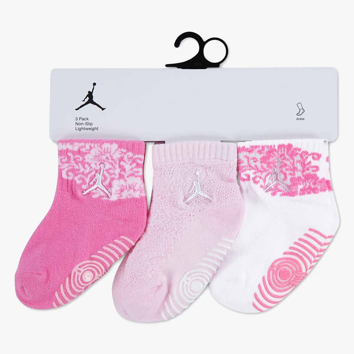 JORDAN Čarape JHG IFNT/TODD FLORAL LACE 3PK 