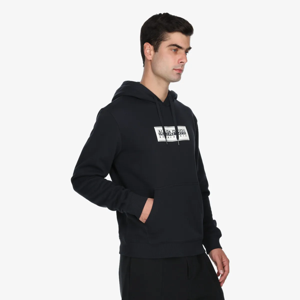 NAPAPIJRI Majica s kapuljačom B-SUZE H 041 BLACK
