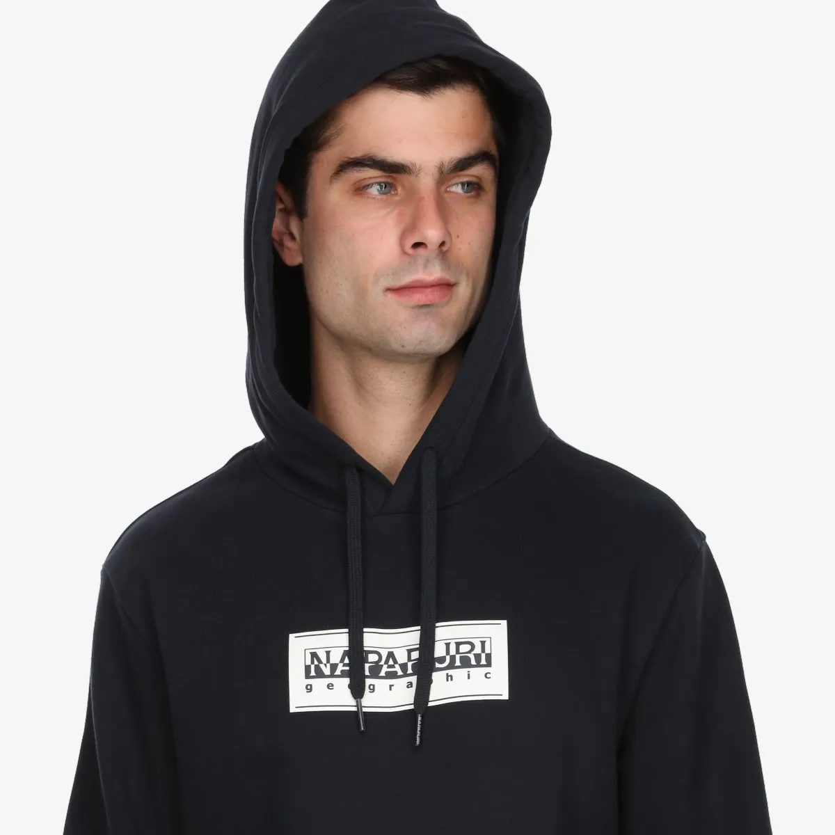 NAPAPIJRI Majica s kapuljačom B-SUZE H 041 BLACK