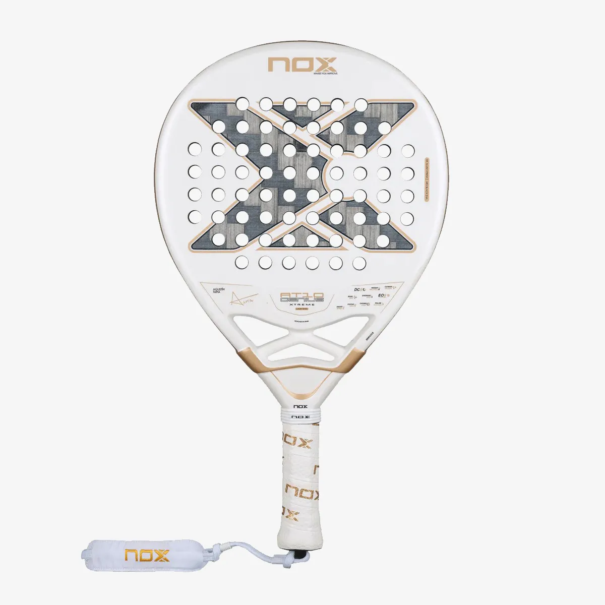 NOX Padel reket NOX AT10 GENIUS 12K ALUM Xtrem 