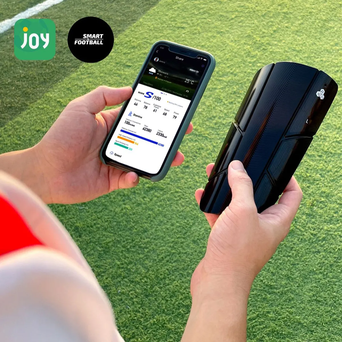 SMART FOOTBALL Štitnici za potkoljenice SMART FOOTBALL SHIN GUARDS 