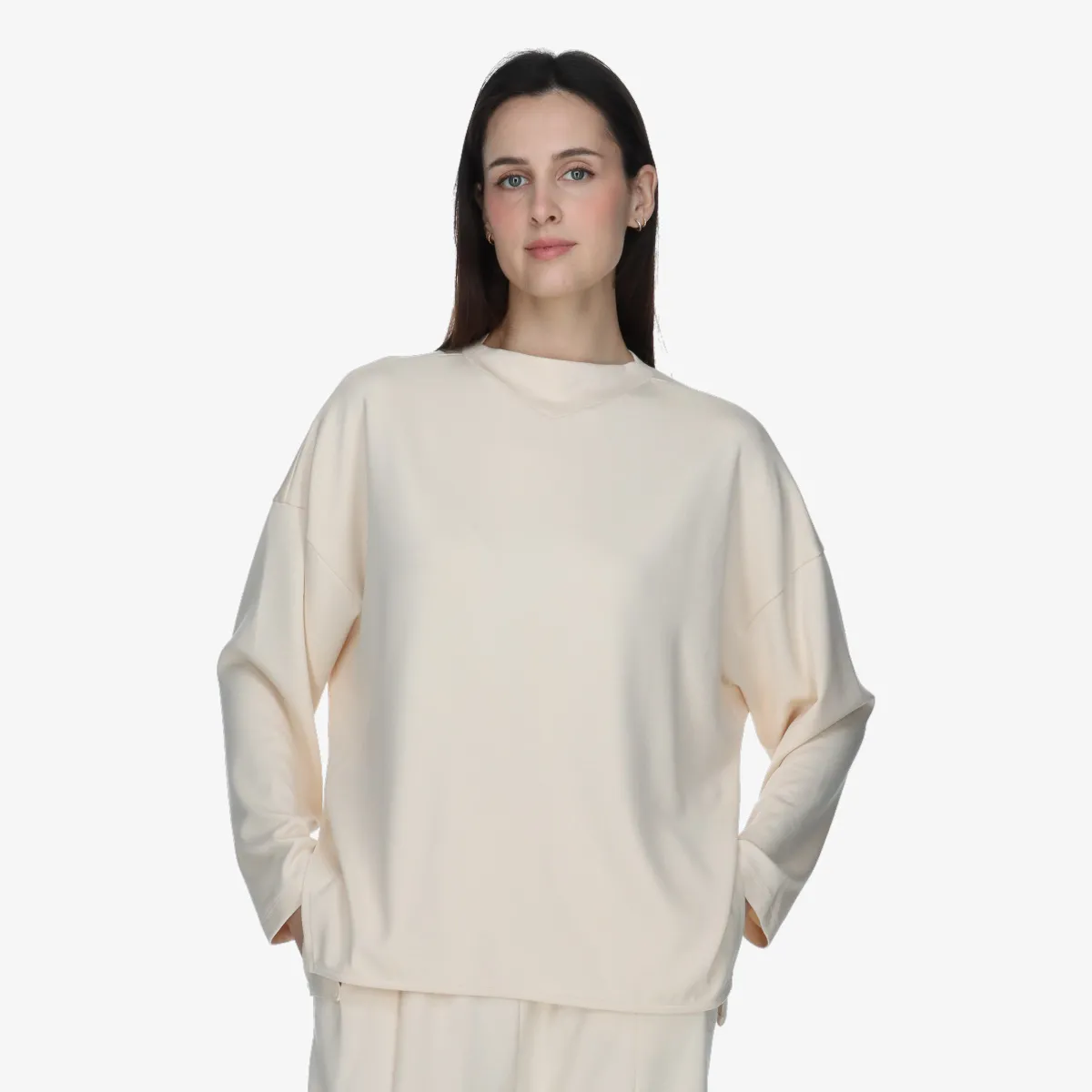 LUSSARI Majica bez kragne SOUL CREWNECK