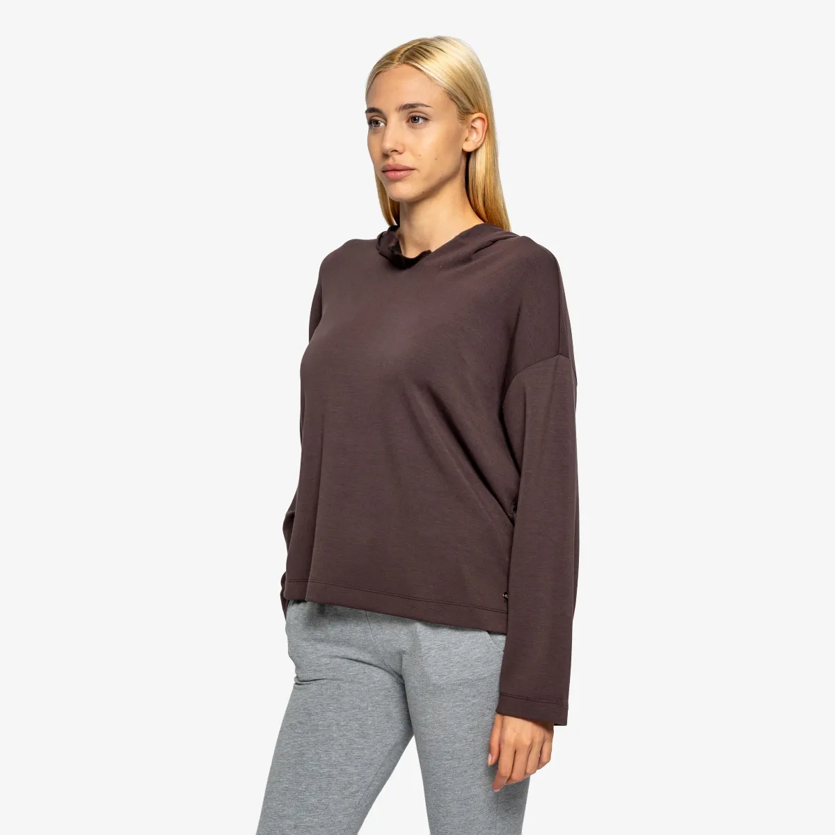LUSSARI Majica bez kragne STUDIO HOODY 
