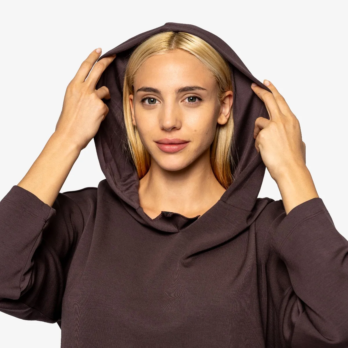 LUSSARI Majica bez kragne STUDIO HOODY 