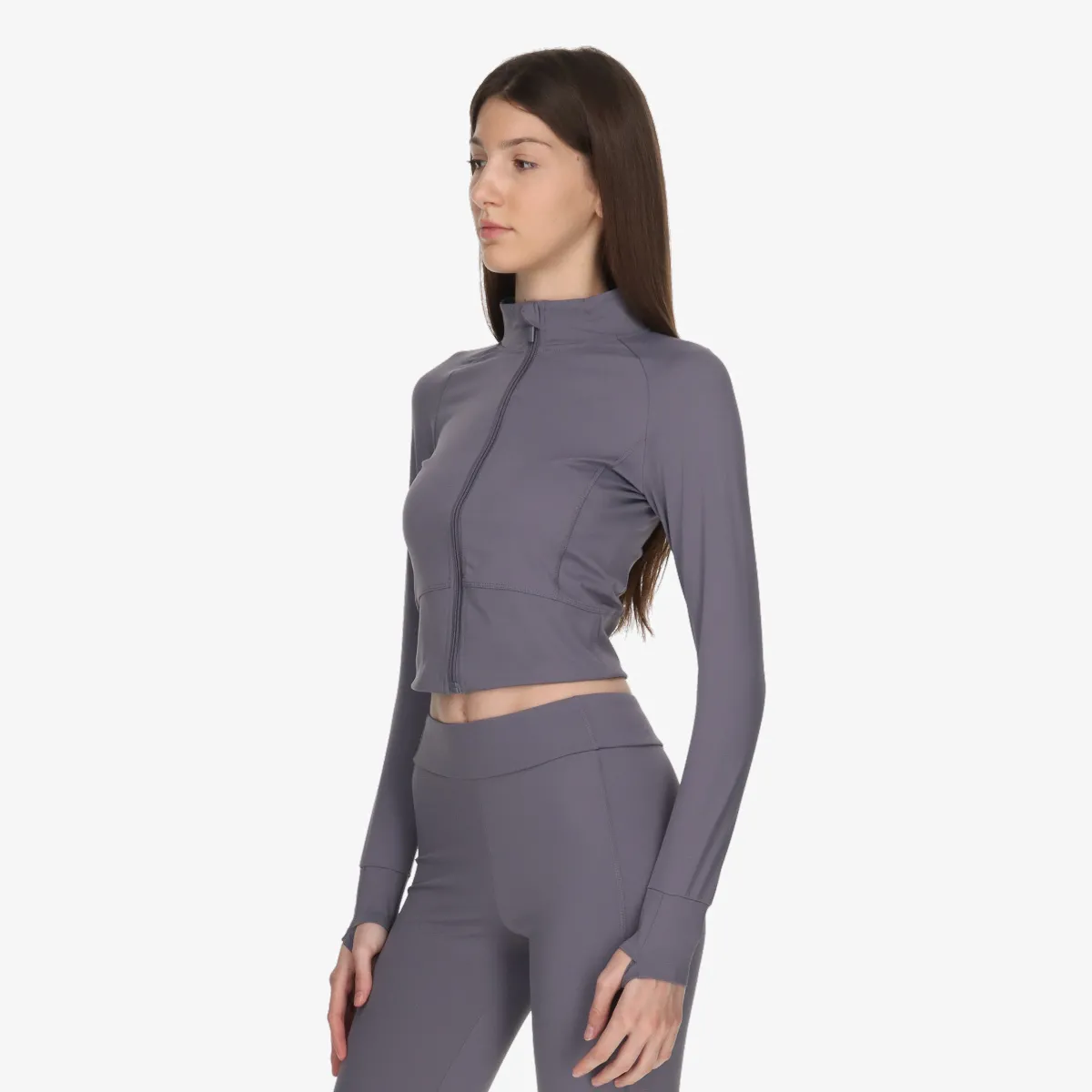 LUSSARI Majica s patentom YOGA BASIC FZ 