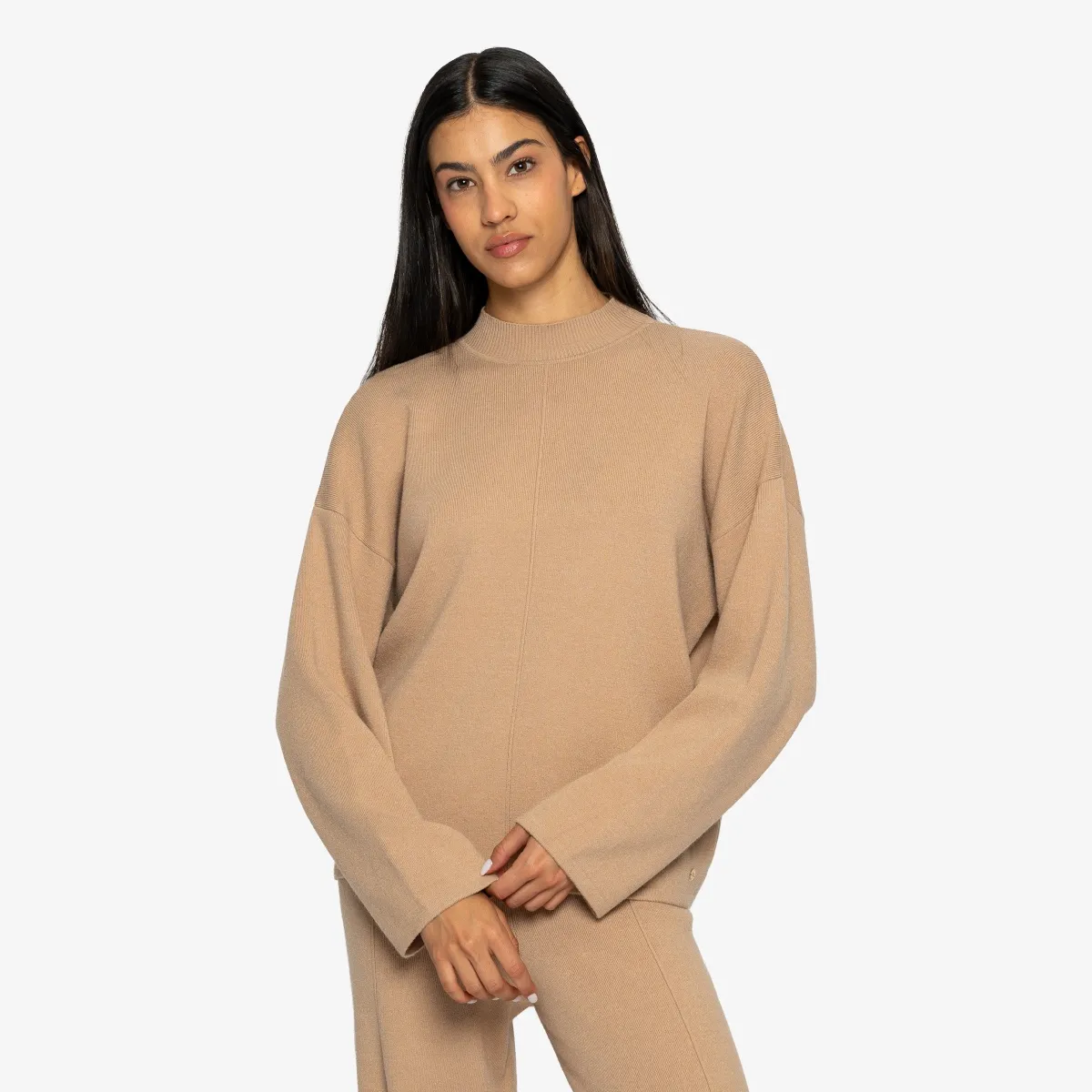 LUSSARI Majica bez kragne KNITWEAR CREWNECK 